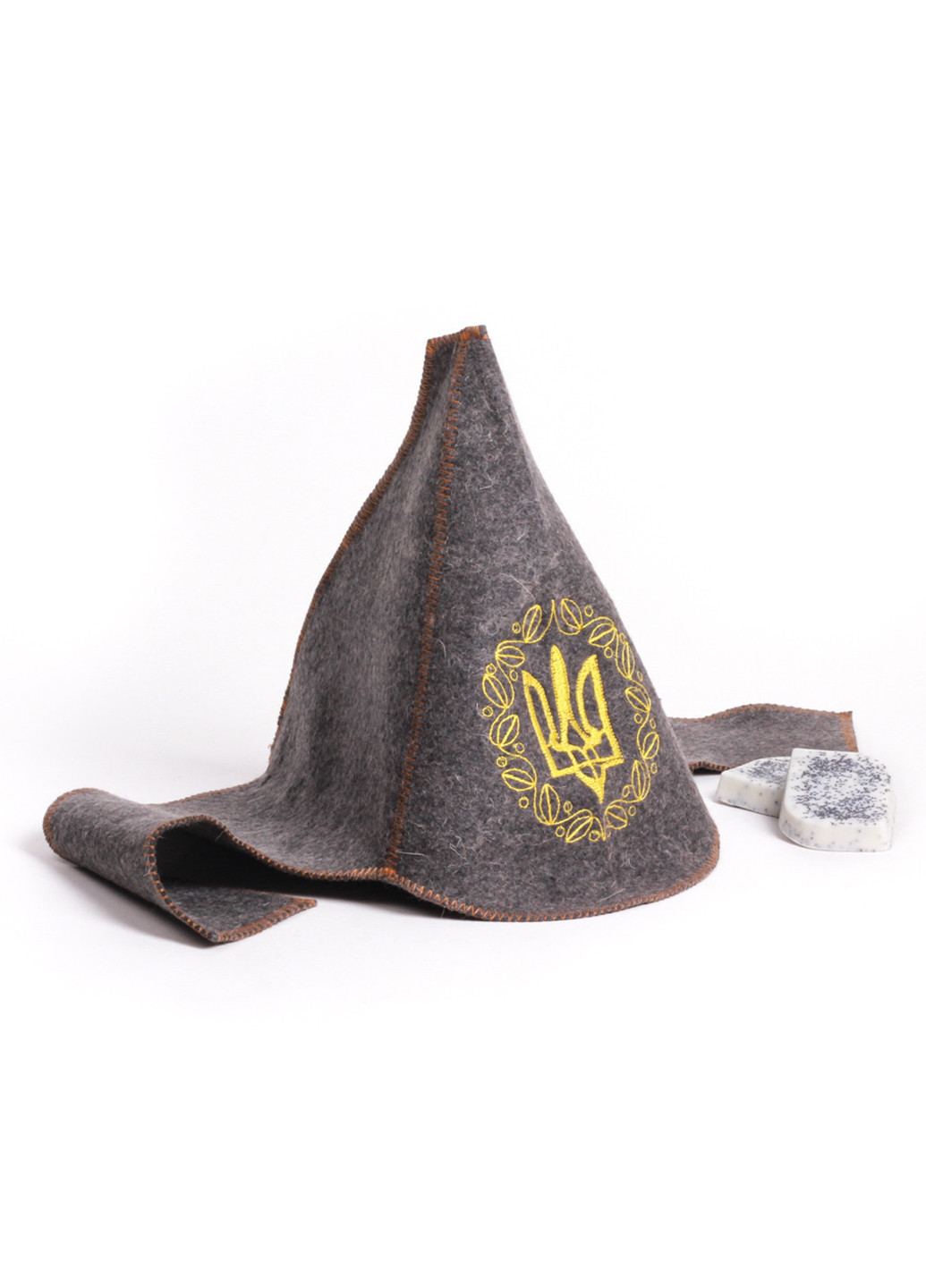 Шапка для сауны "Буденовка классик" Luxyart (252261866)