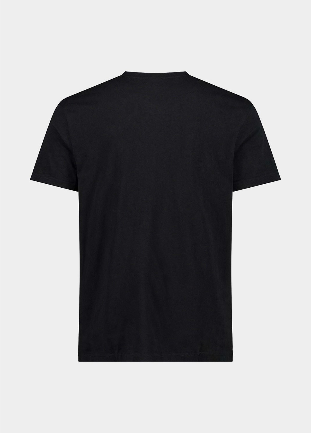 Черная футболка CMP MAN T-SHIRT