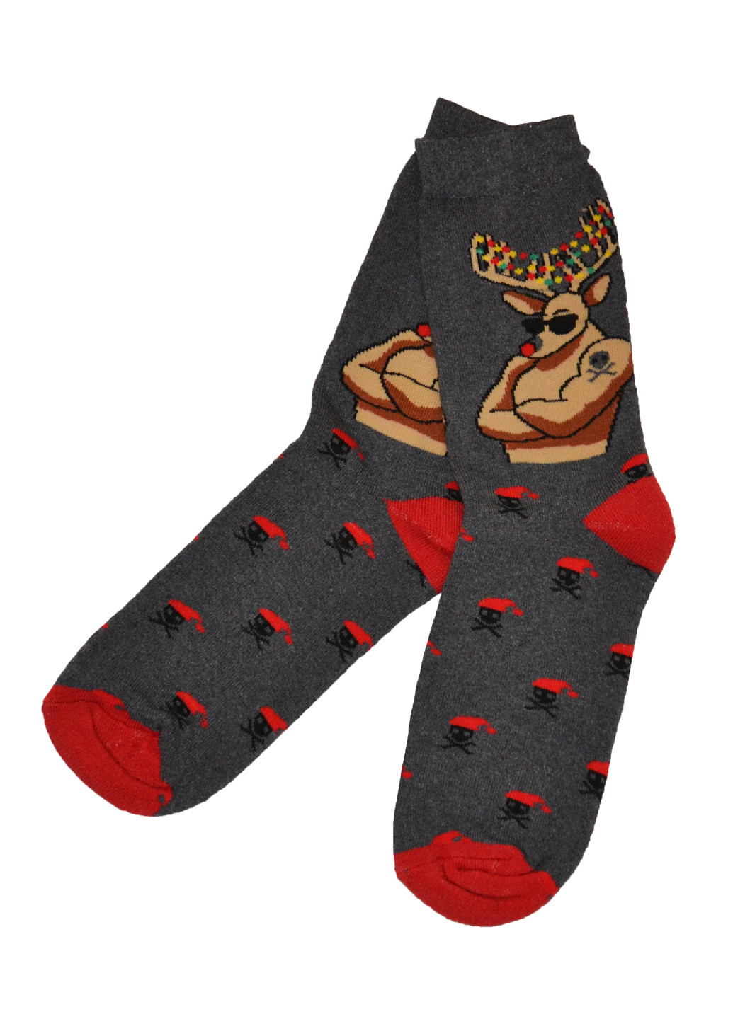 Темно-сірі шкарпетки Style Luxe новорічні (254789912)