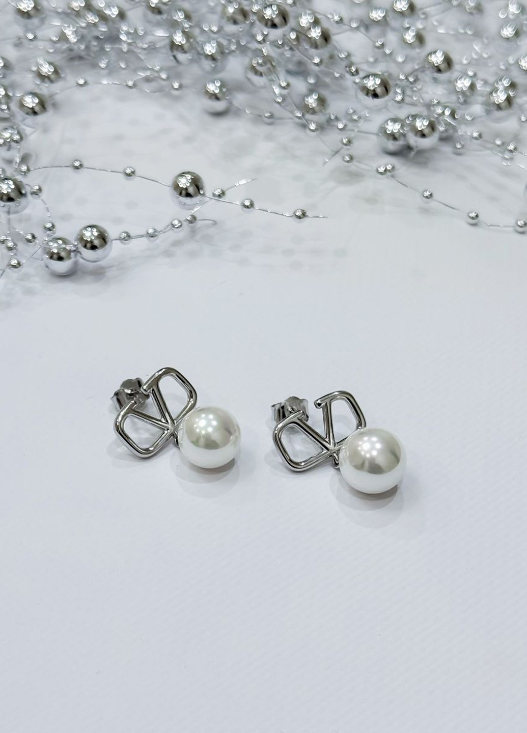 Серьги Silver Flame (317284640)