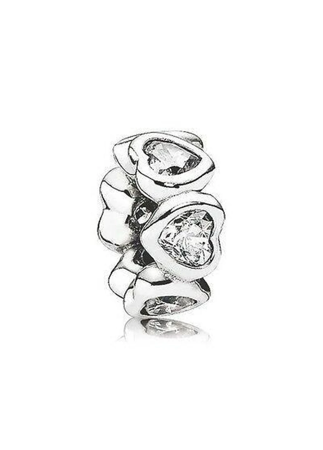 Серебряный шарм для браслетов Пандора 791252CZ No Brand (252433010)