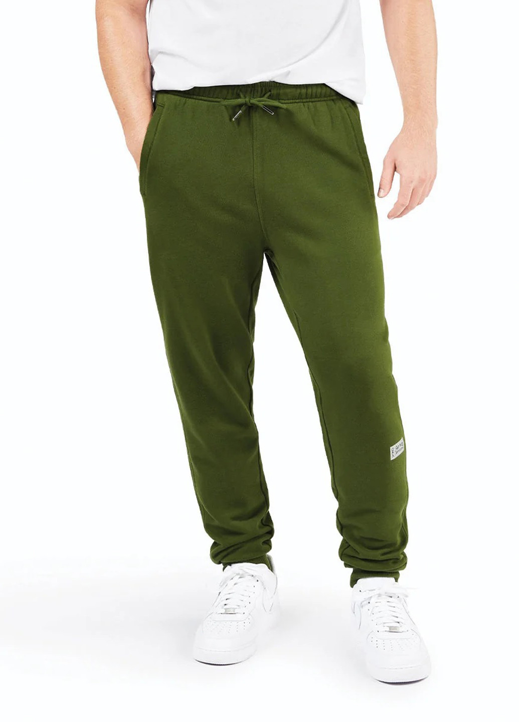 Темно-зеленые спортивные демисезонные джоггеры брюки Barstool Sports