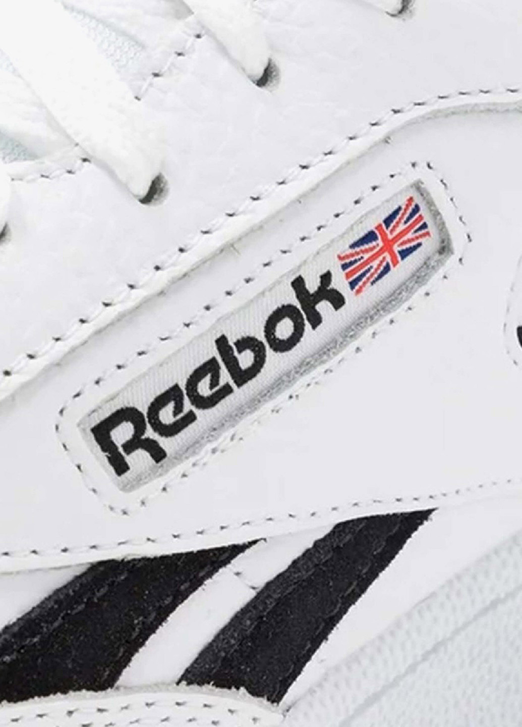Чорно-білі кеди Reebok CLUB C REVENGE