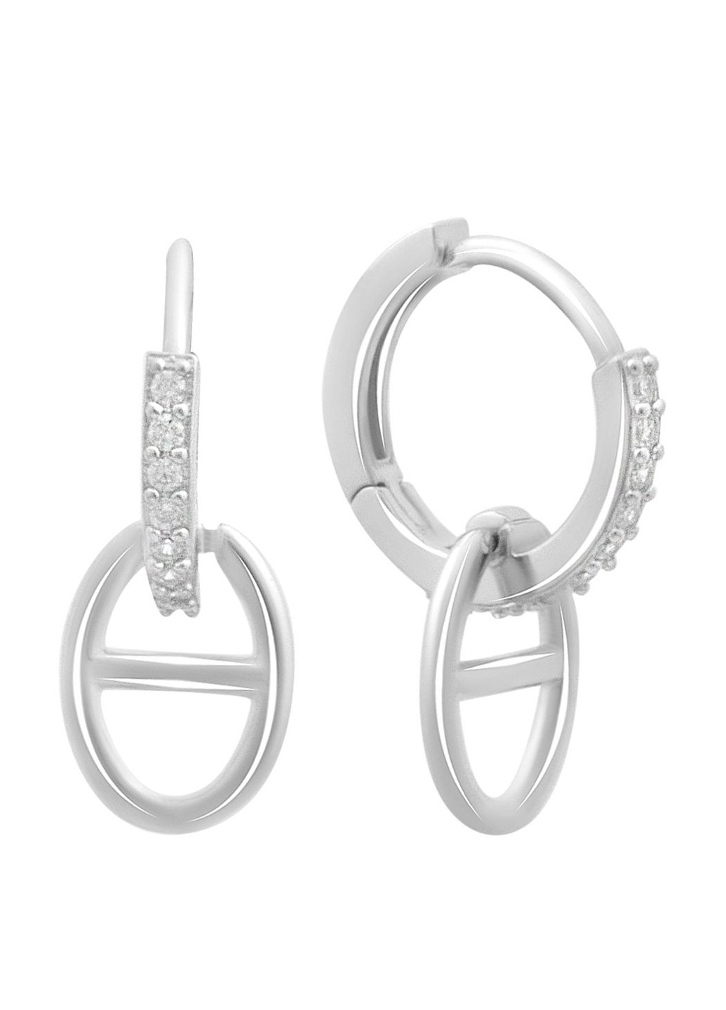 Сережки Silver Flame (350941306)