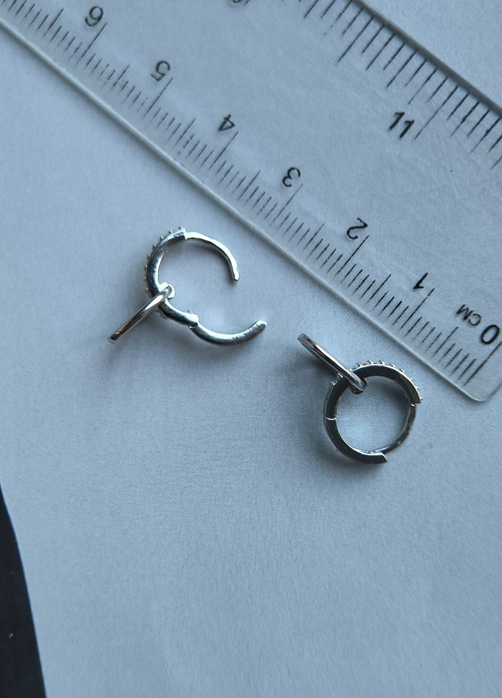 Сережки Silver Flame (350941306)