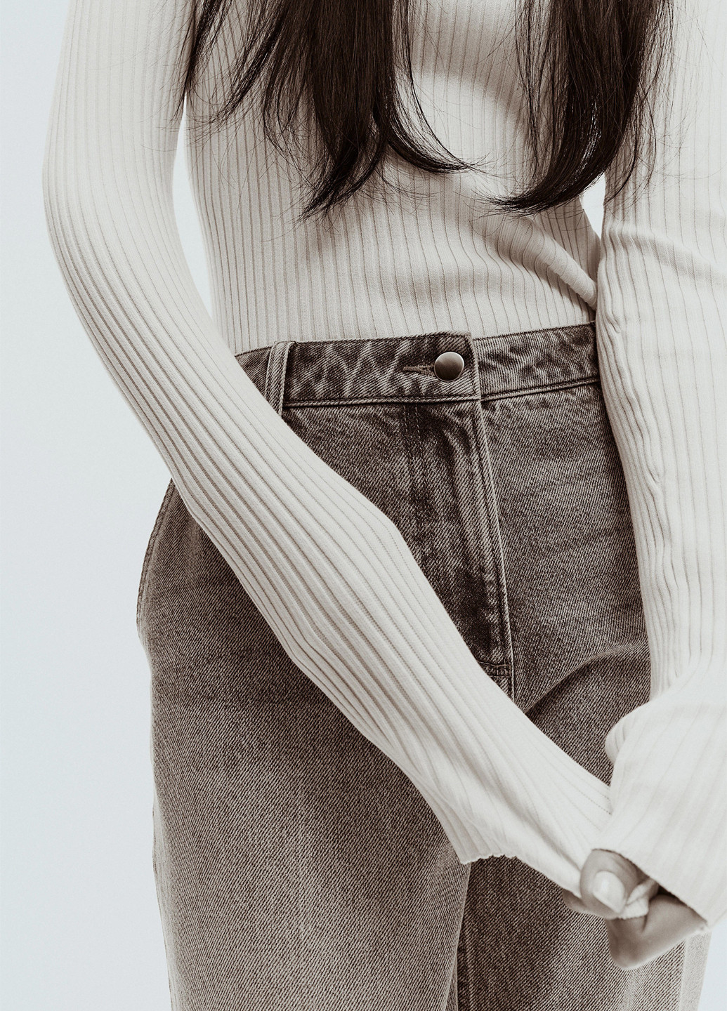 Кремовий демісезонний джемпер джемпер H&M