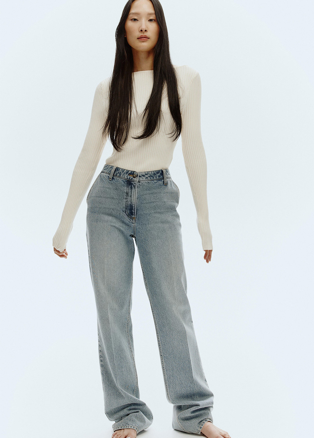 Кремовий демісезонний джемпер джемпер H&M