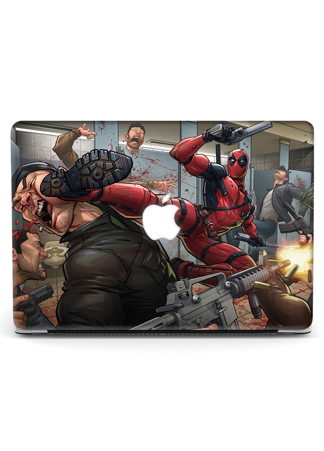 Чохол пластиковий для Apple MacBook Pro Retina 13 A1502 / А1425 Дедпулу (Deadpool) (6352-1567) MobiPrint (218348024)