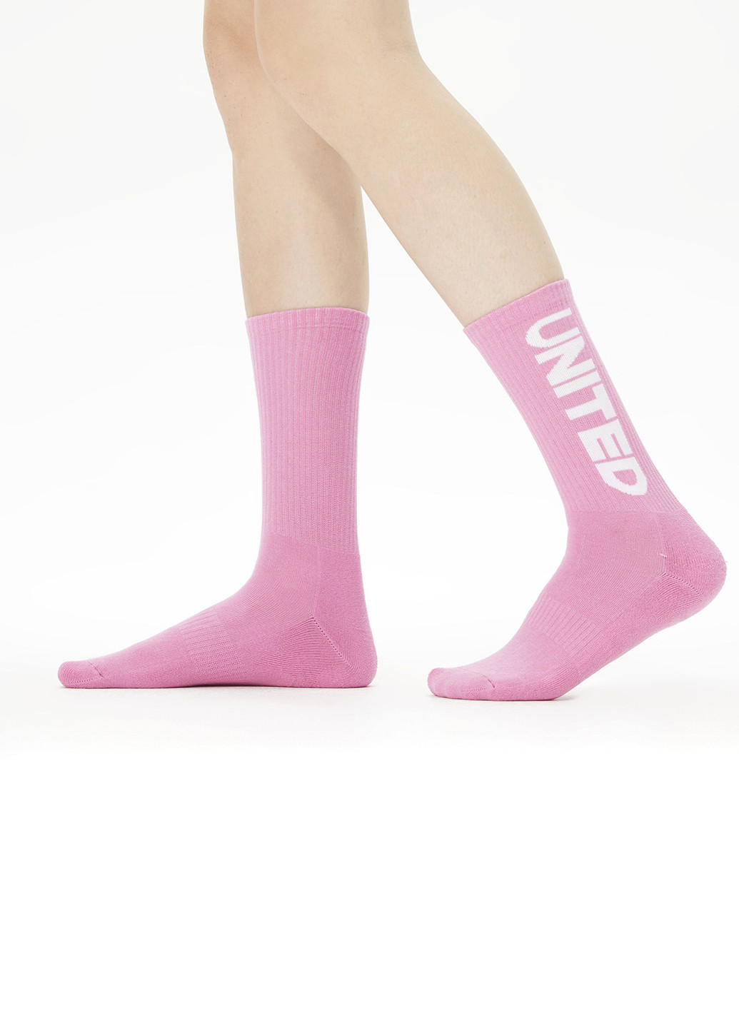 Рожеві шкарпетки UNITED4 логотипи (329148626)