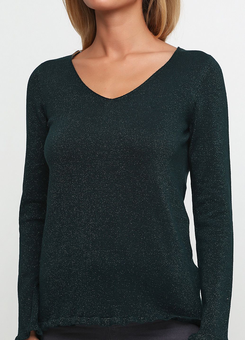 Зелений демісезонний пуловер пуловер Comma