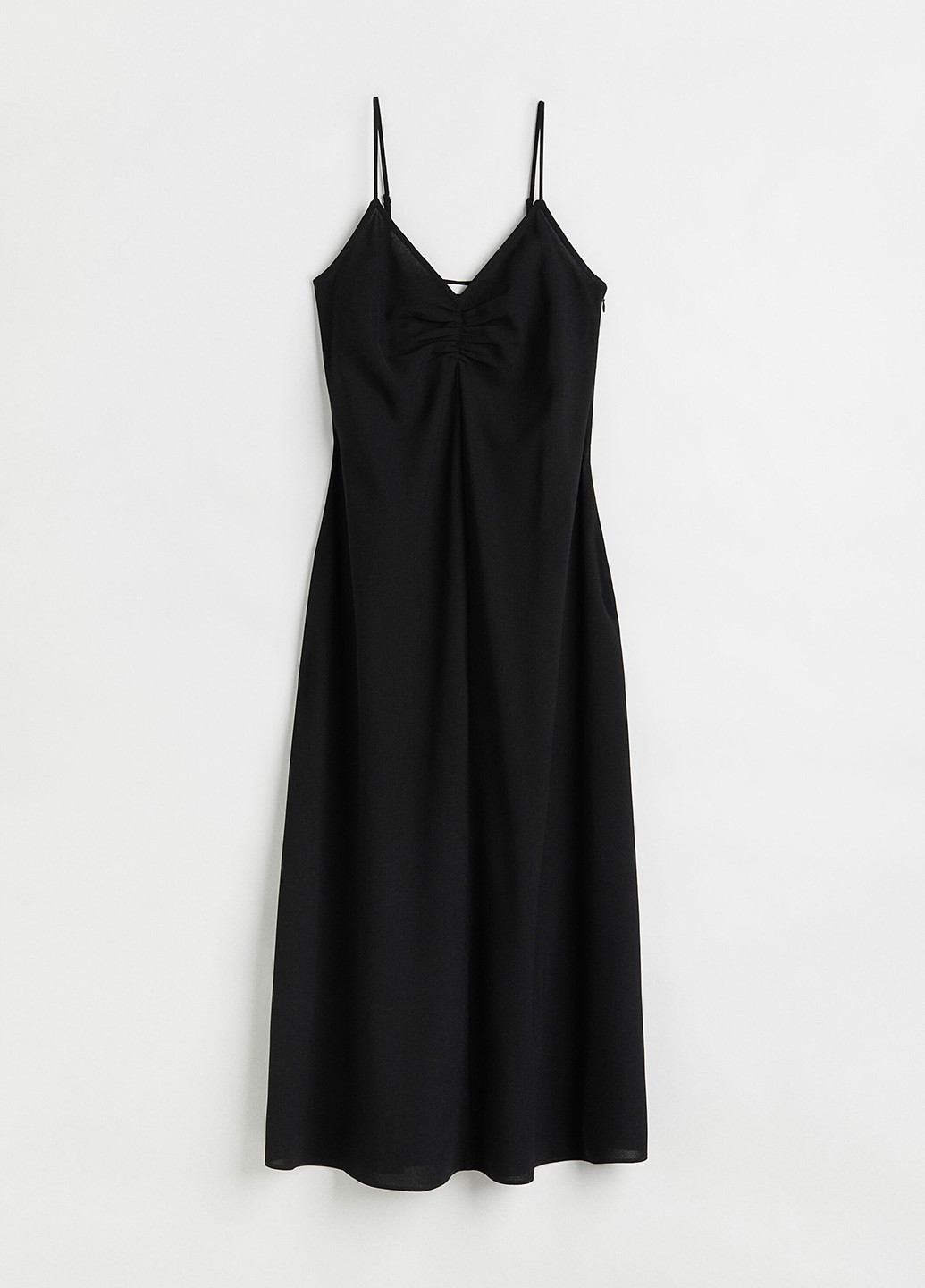 Чорна кежуал сукня H&M однотонна