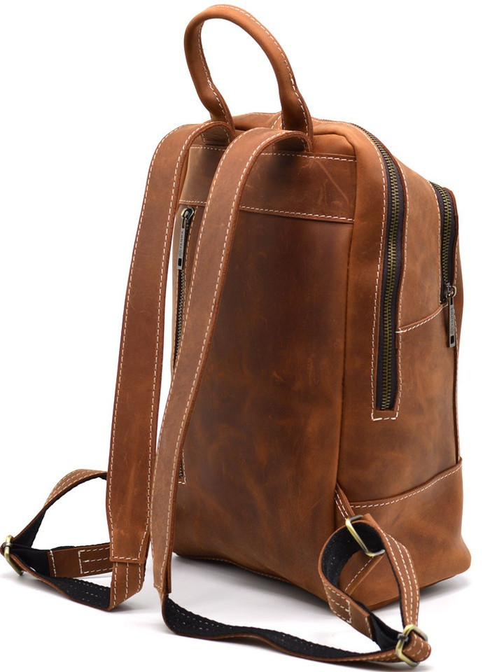 Жіночий шкіряний рюкзак середнього розміру 27×36×13 см TARWA rb-2008-3md (251835461)