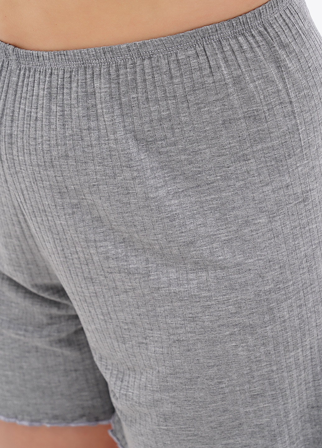 Сірий демісезонний комплект (футболка, шорти) Cotpark