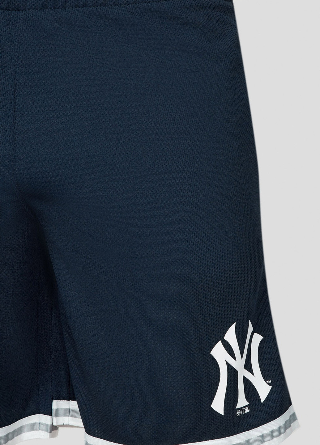 Темно-синие шорты с логотипом Ny Yankees 47 Brand (253616495)