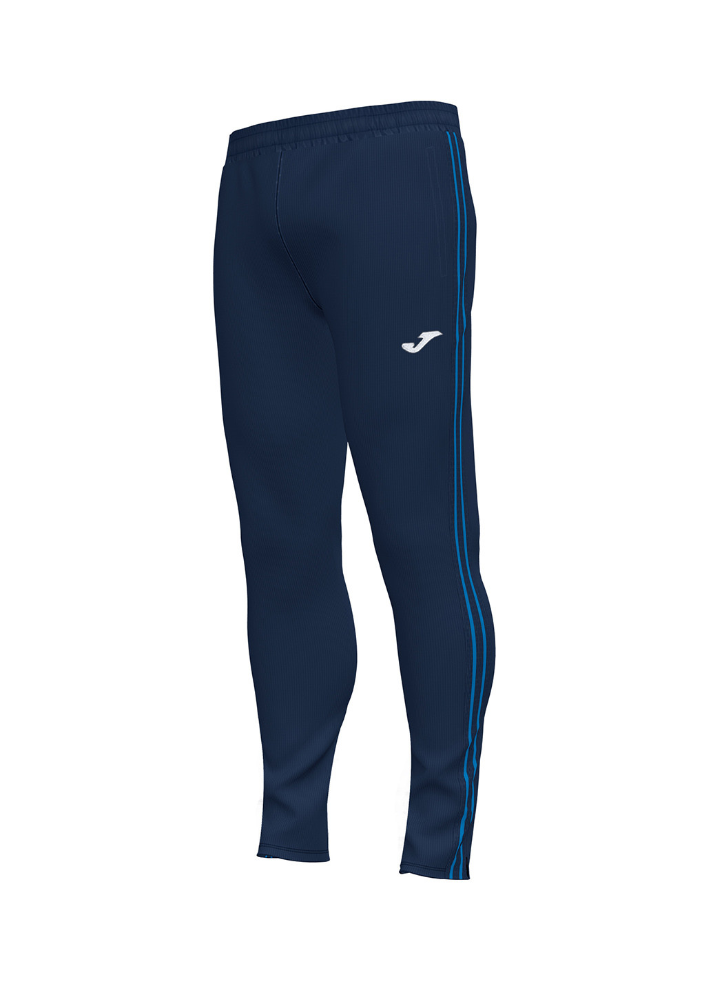 Темно-синие спортивные демисезонные зауженные брюки Joma