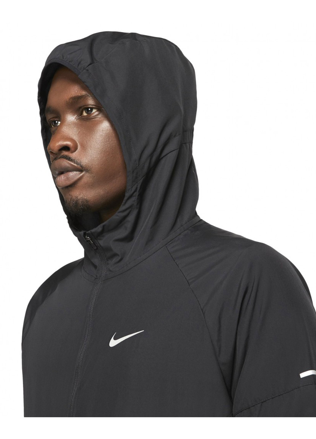Чорна демісезонна вітровка Nike