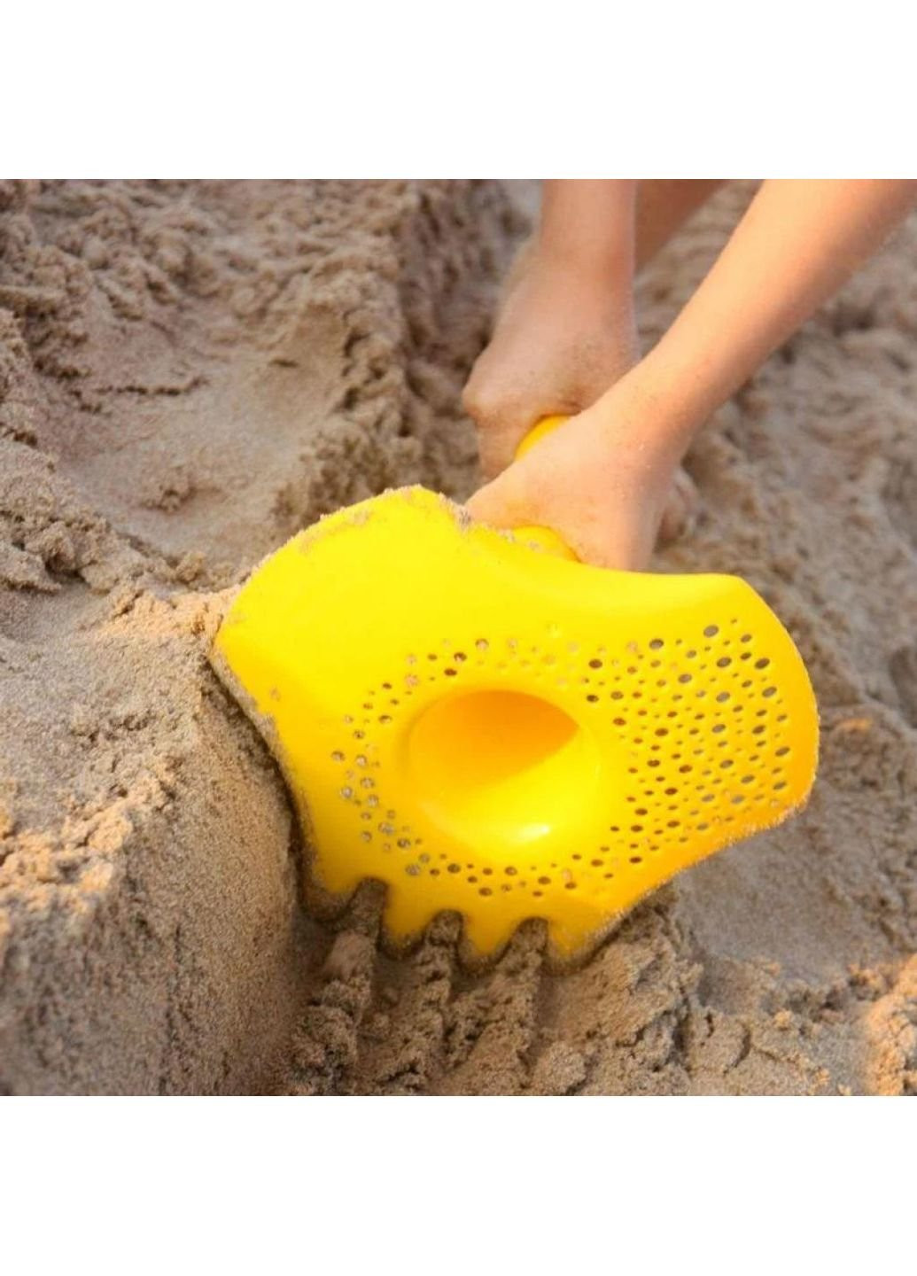Игрушка для песка TRIPLET 4 в 1 для песка, снега и воды желтый (170037) Quut (254079633)