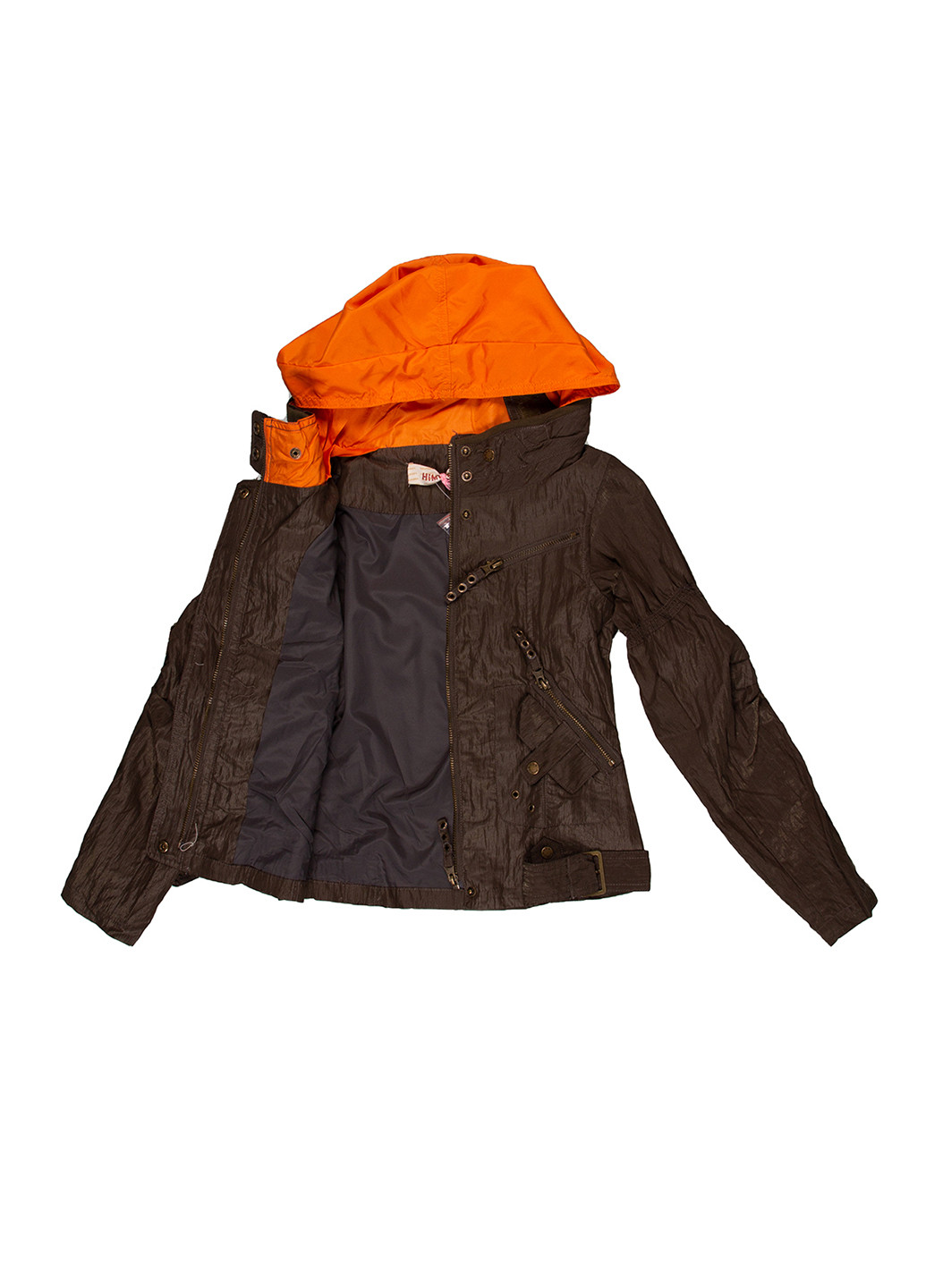 Оливковая (хаки) демисезонная куртка Himunssa