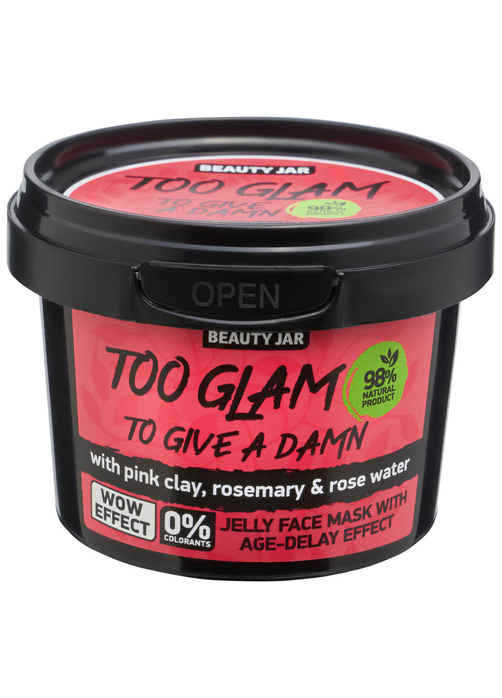 Маска-желе для обличчя Too Glam To Give A Damn Jelly Face Mask 120 г Beauty Jar (202413881)