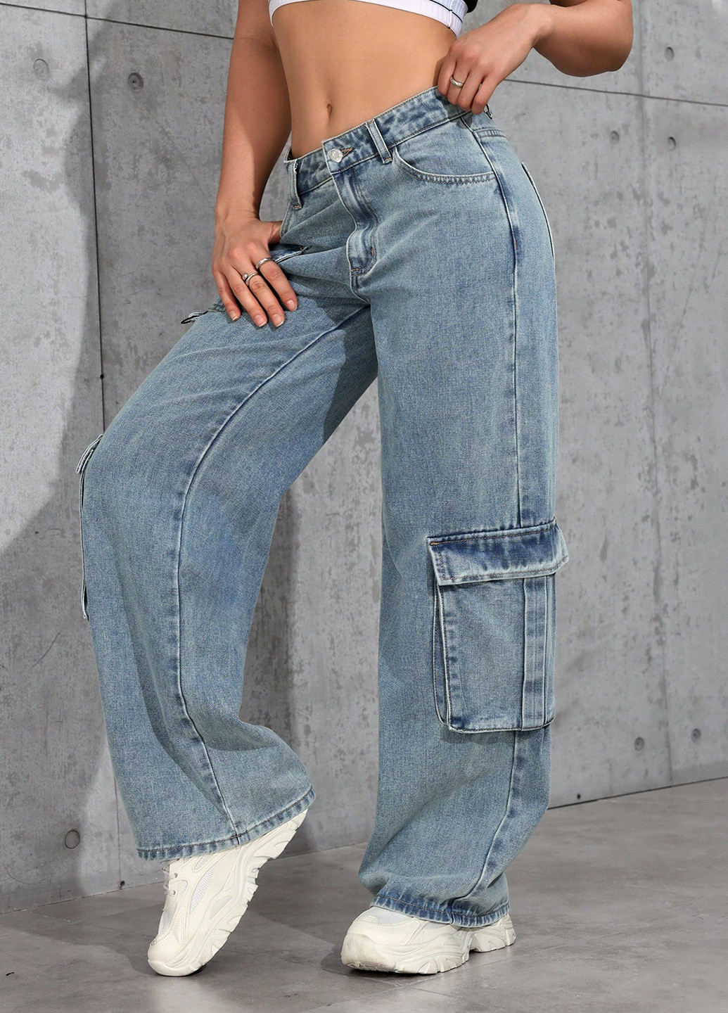 Джинси SHEIN - (338627108)