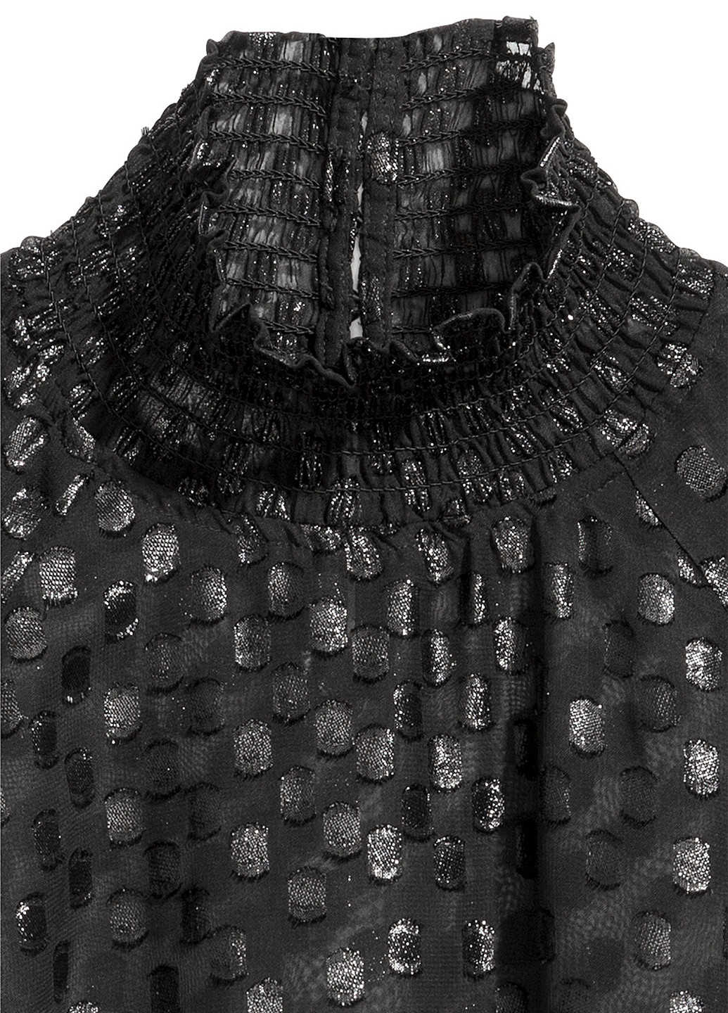 Чёрная блуза H&M