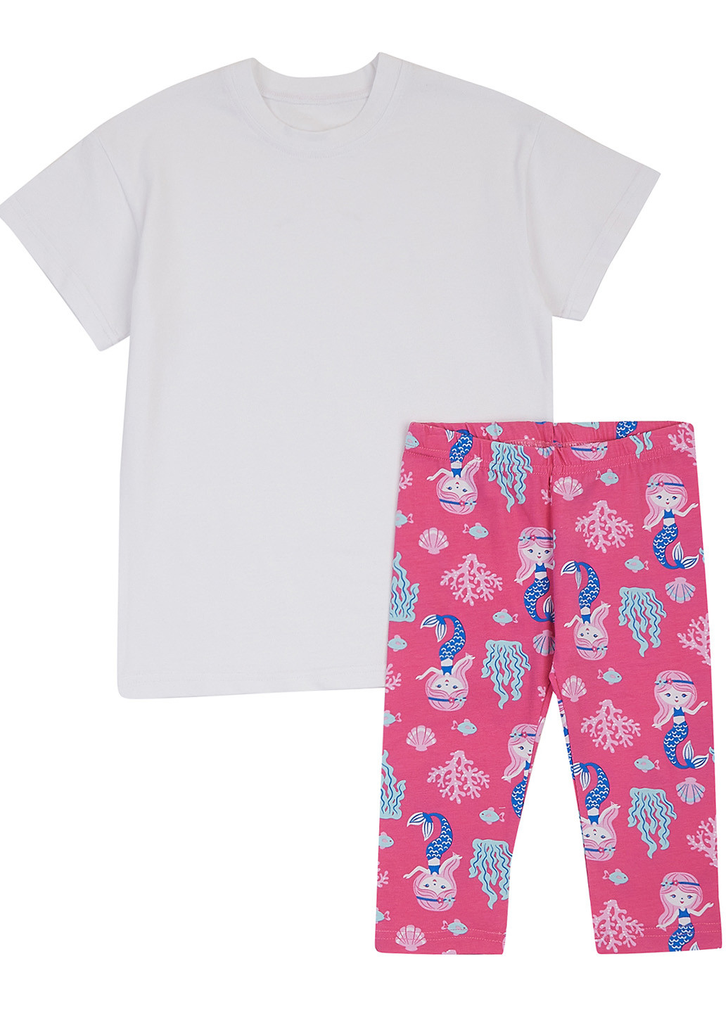 Комбинированный летний комплект (футболка, бриджи) Ляля