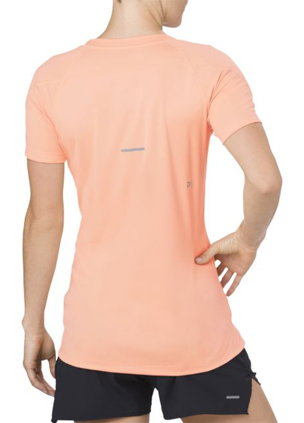 Персикова літня футболка з коротким рукавом Asics