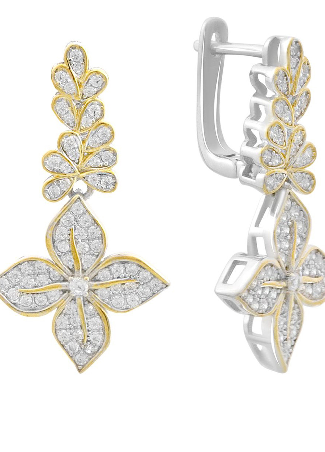 Серьги Silver Flame (350941271)