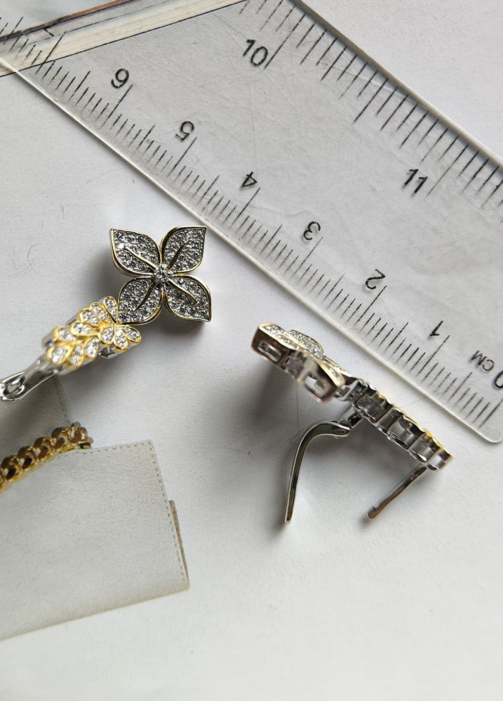 Серьги Silver Flame (350941271)