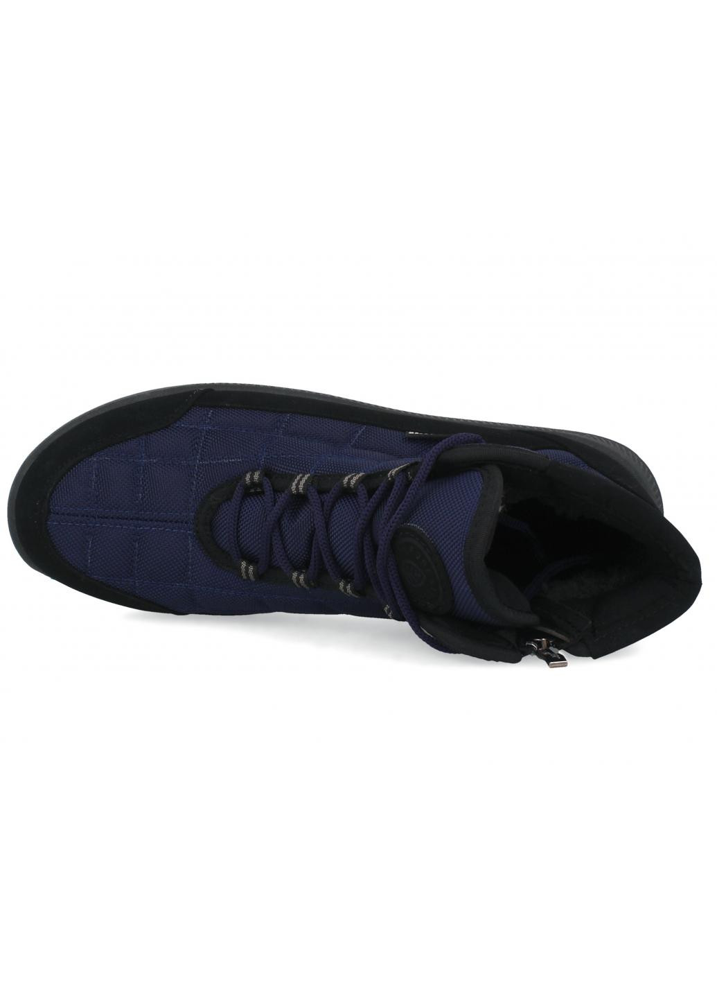 Темно-синие осенние ботинки мужские форестер Forester