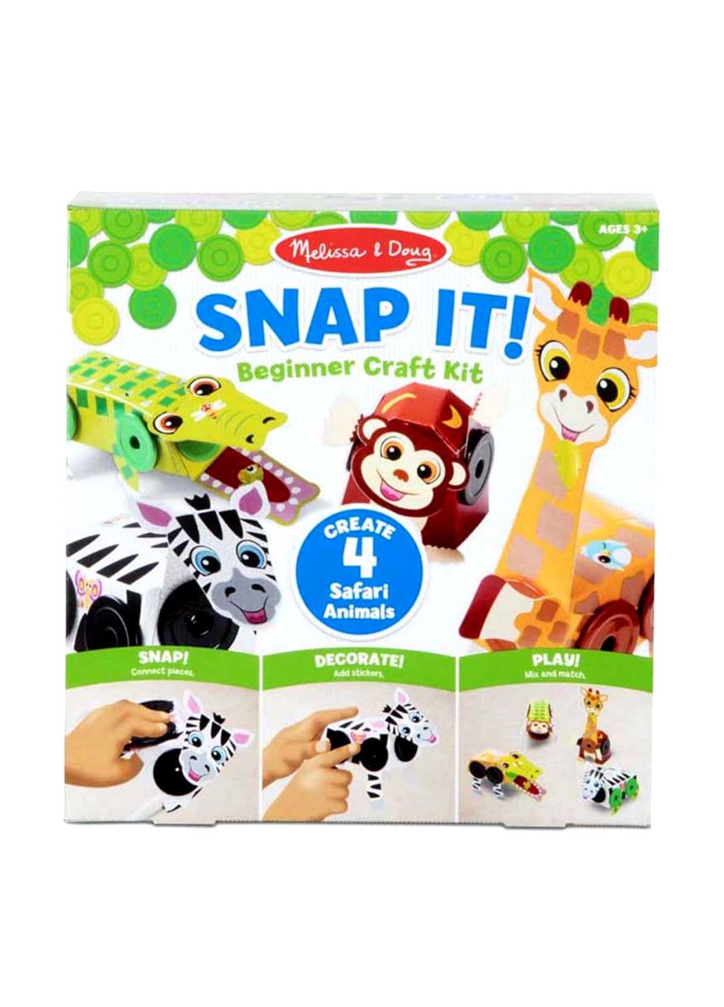 Набір для творчості Веселі тварини, 30,5 х8, 5х29, 5 см Melissa & Doug (251711312)