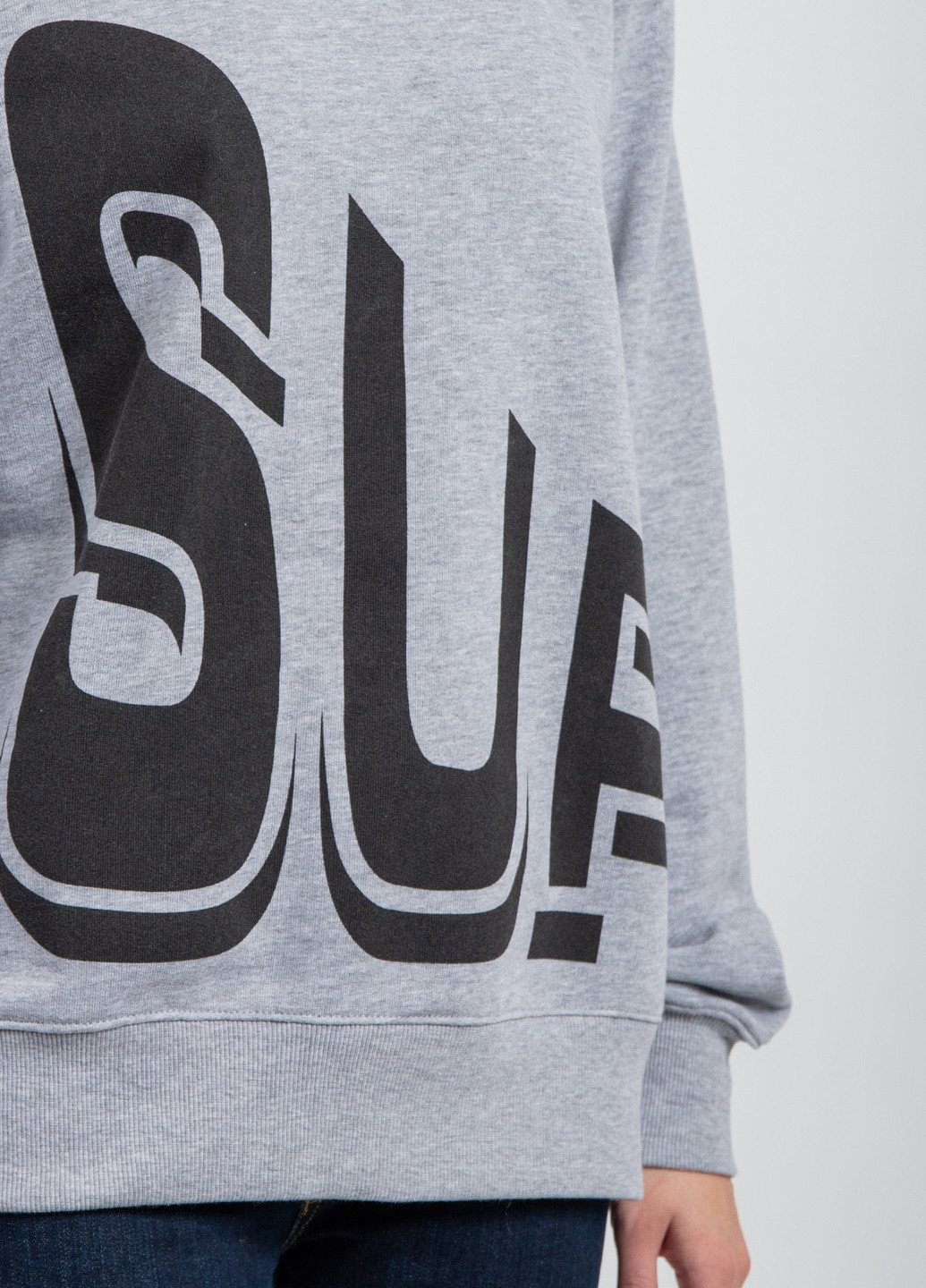 Сірий світшот Supreme Spain однотонний (251905329)