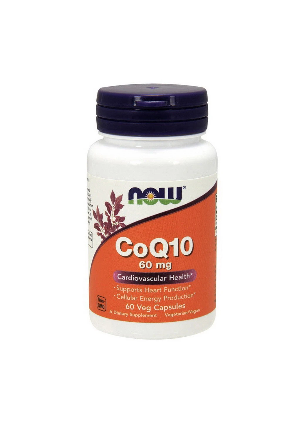 Коензим Q10 CoQ10 60 mg (60 капс) нау фудс Now Foods (255409721)
