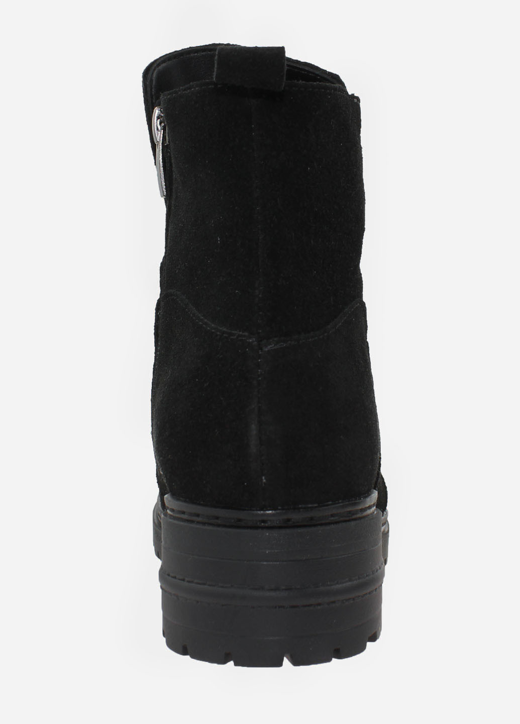Зимние ботинки raj32-11 черный Azatti из натуральной замши