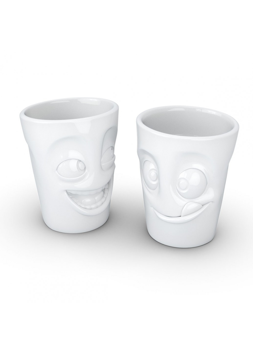 Набір з двох чашок Сміху та Вкуснятина 350 мл, порцеляна Tassen (252658025)
