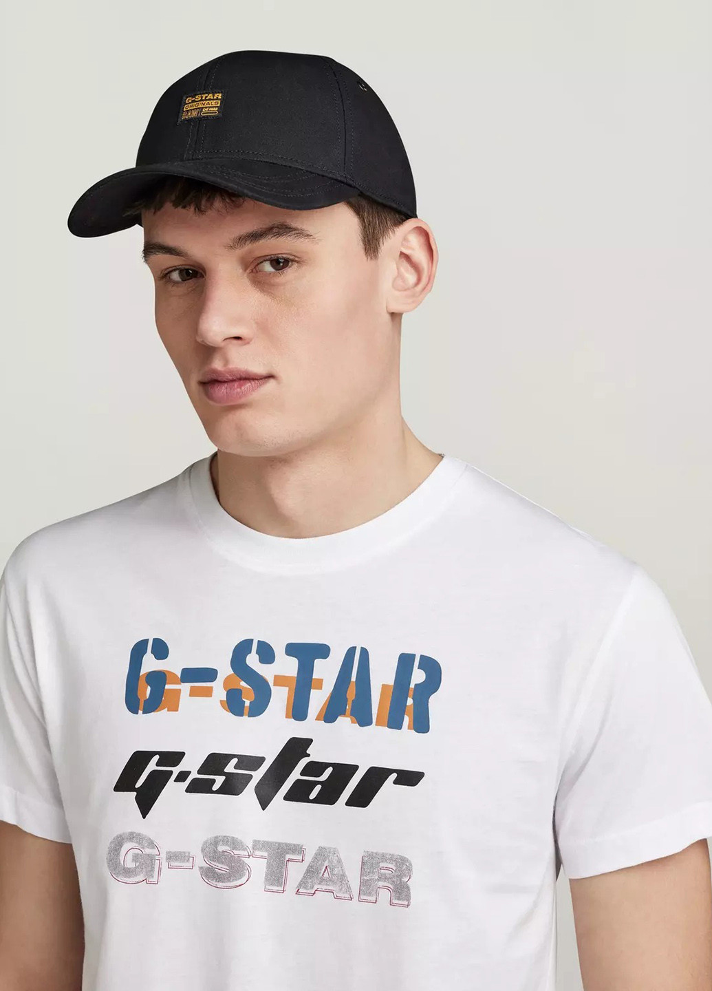 Белая футболка G-Star Raw