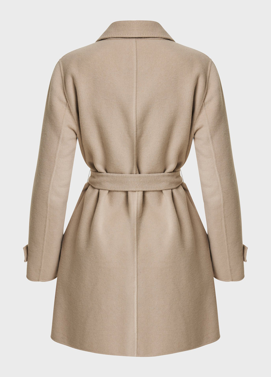 Бежеве демісезонне Пальто двобортне Mexx