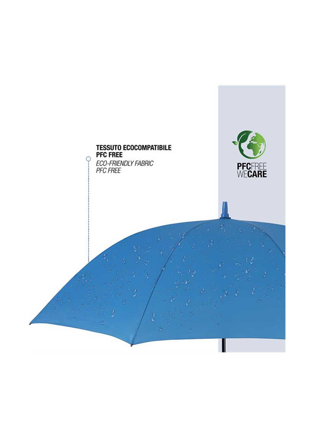 Синий зонт Perletti большой система антиветер (363640826)