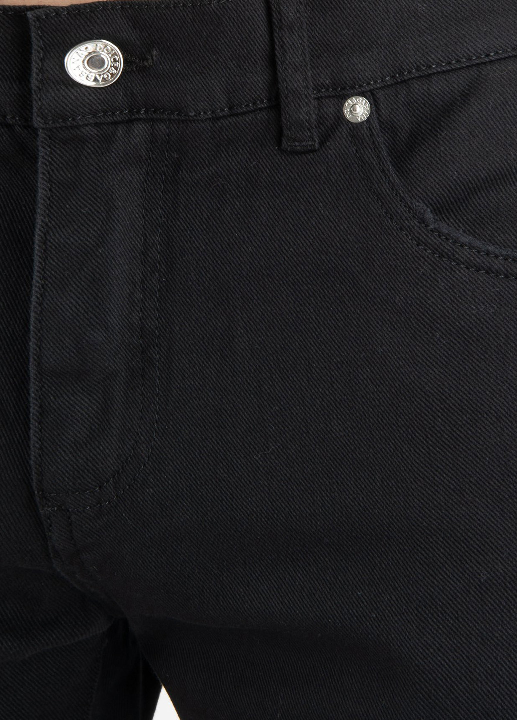 Черные демисезонные джинсы DOLCE&GABBANA