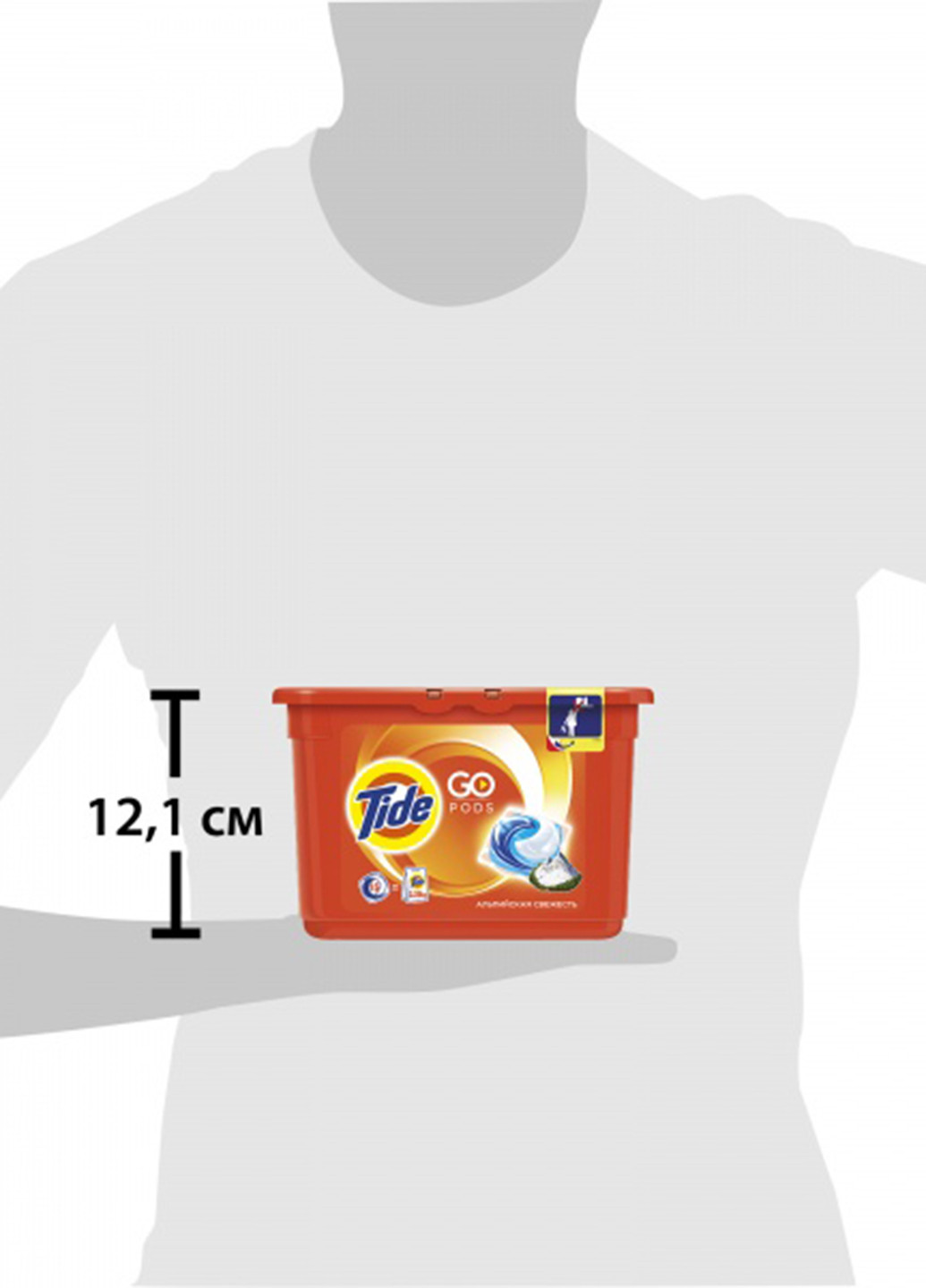 Капсули для прання білих і кольорових тканин (15 шт.) Tide (132543128)