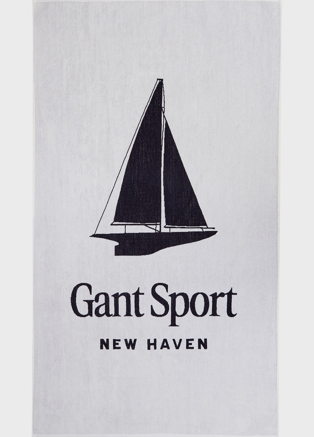 Рушник, 100х180 см Gant однотонний білий