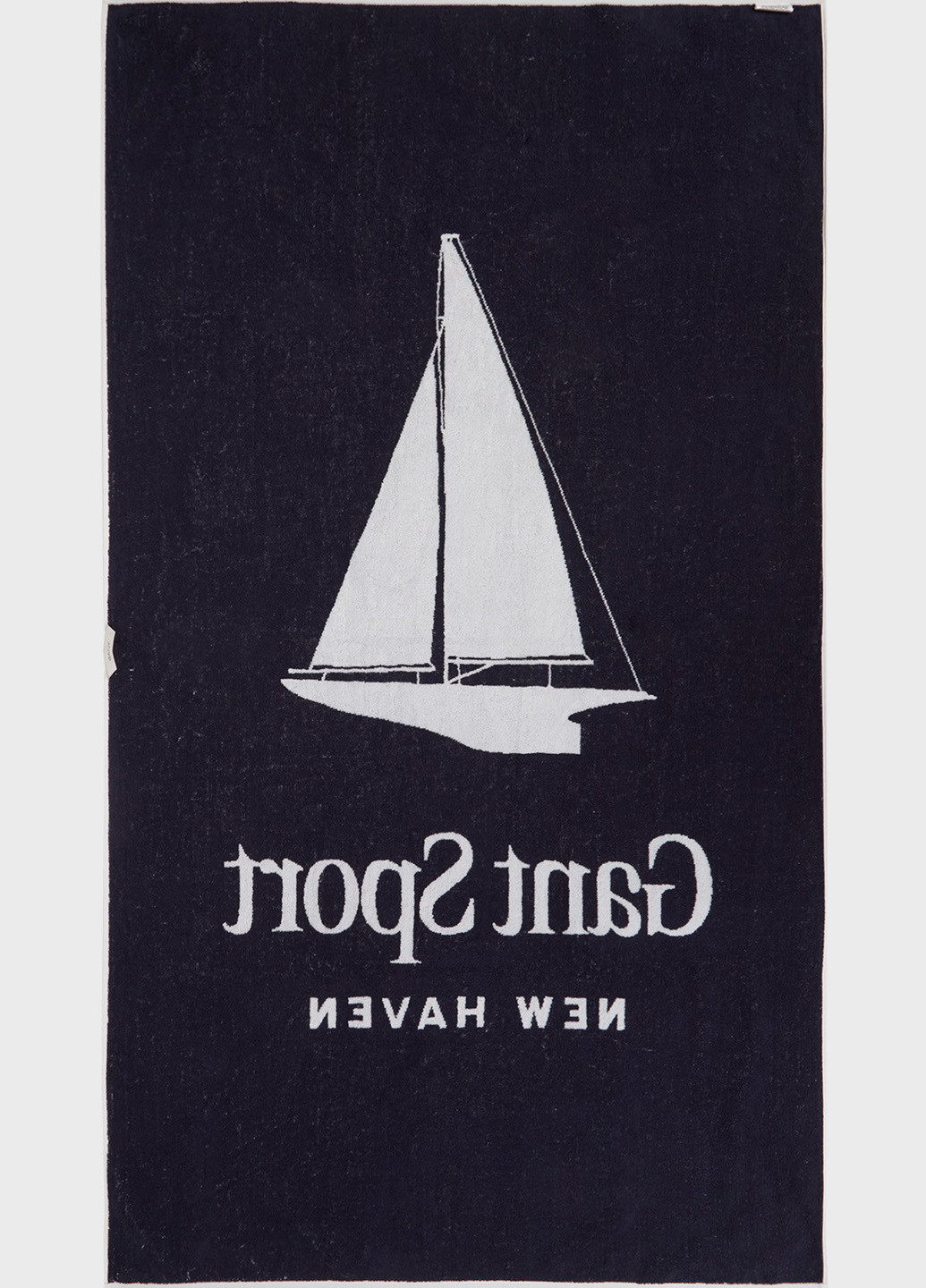 Рушник, 100х180 см Gant однотонний білий