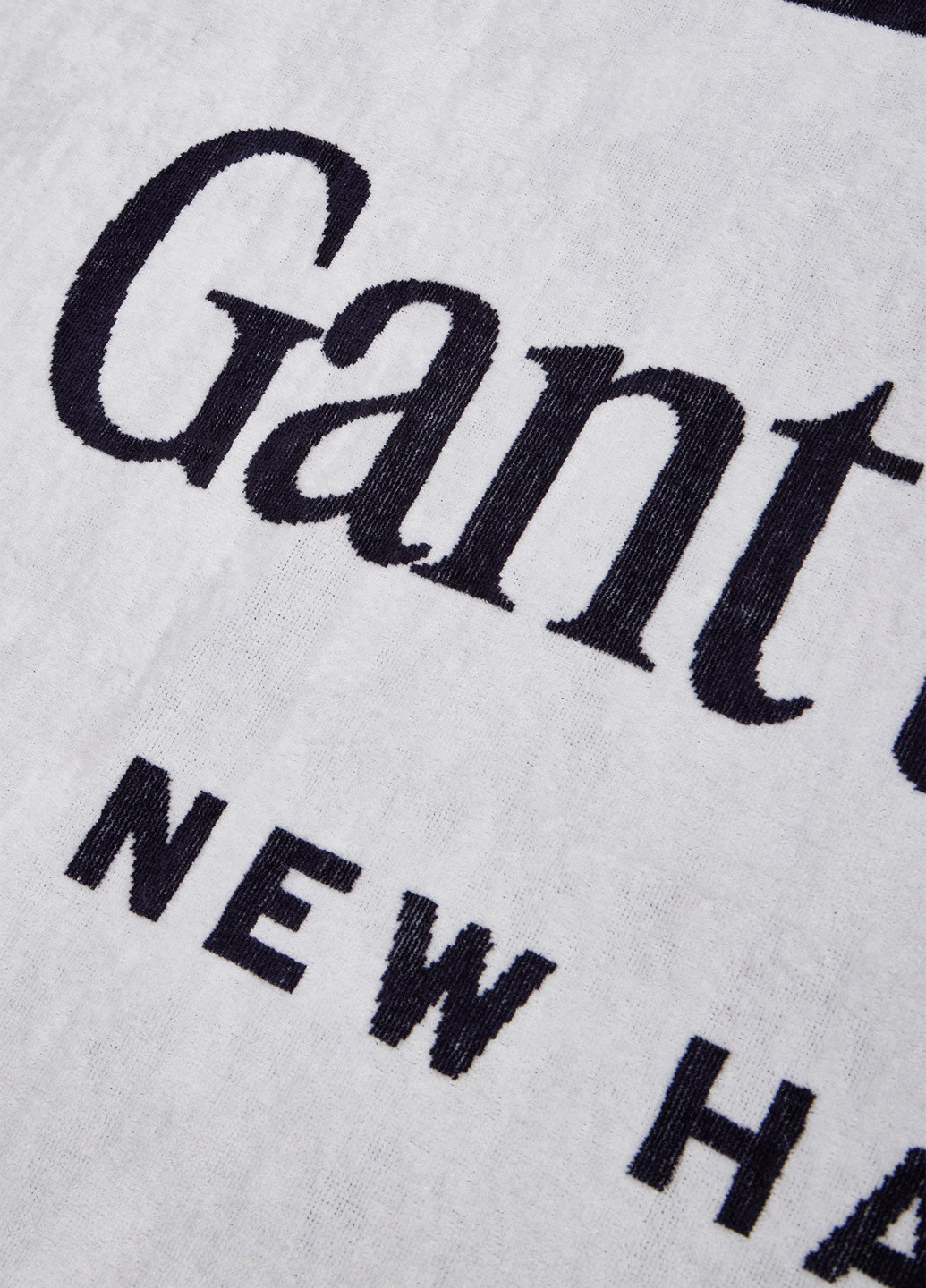 Рушник, 100х180 см Gant однотонний білий