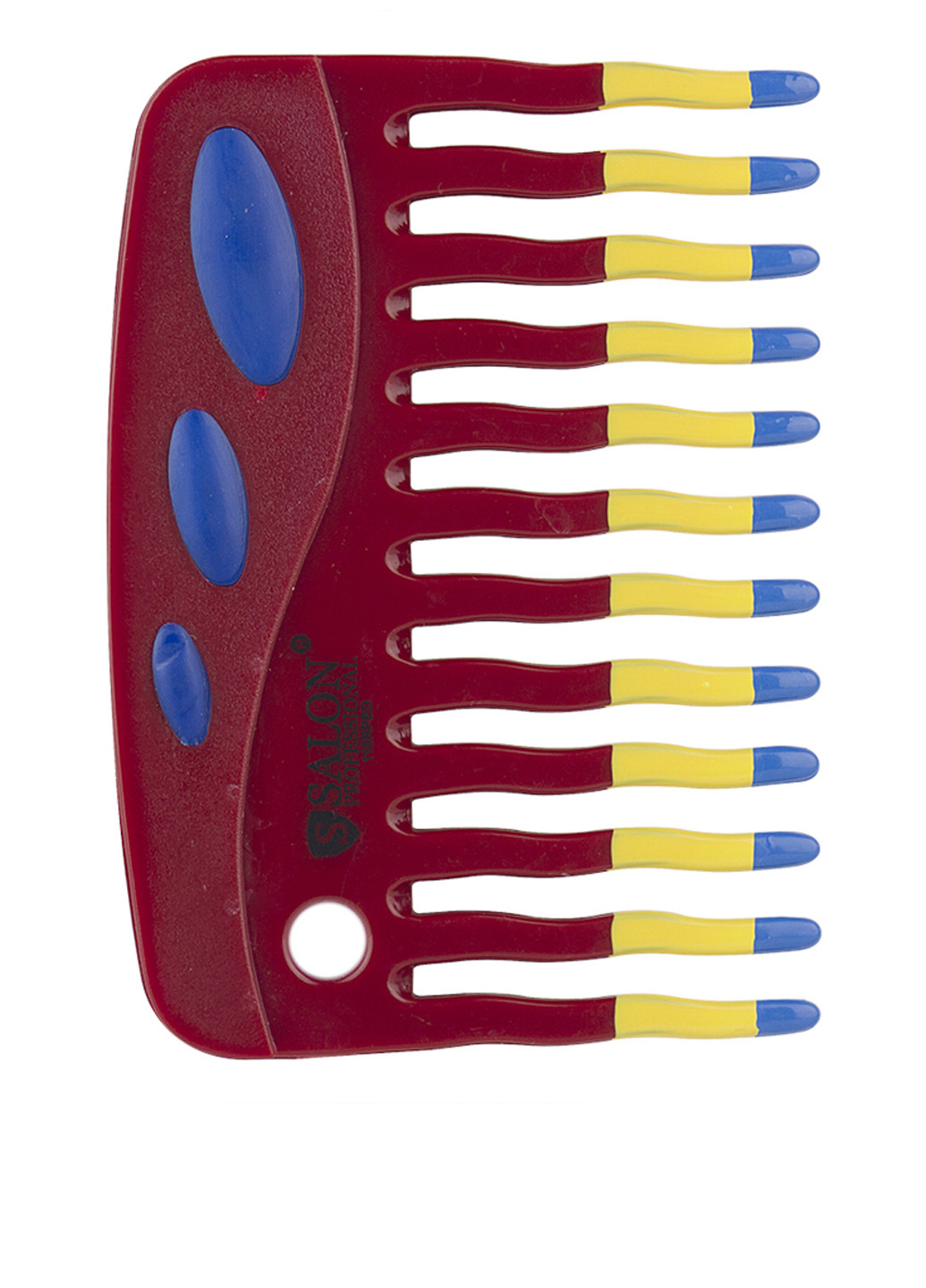 Расческа для волос без ручки Красный 1 шт. Salon Professional (83216670)