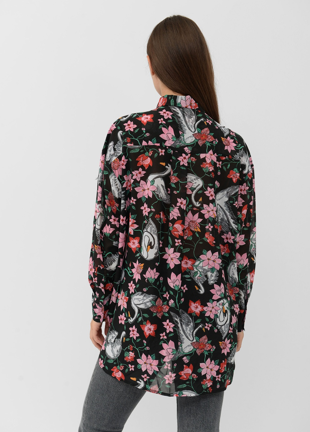 Чёрная блуза Monki