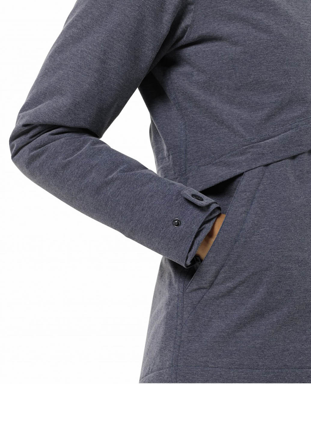 Темно-синя демісезонна куртка Jack Wolfskin SNOWY PARK JKT W