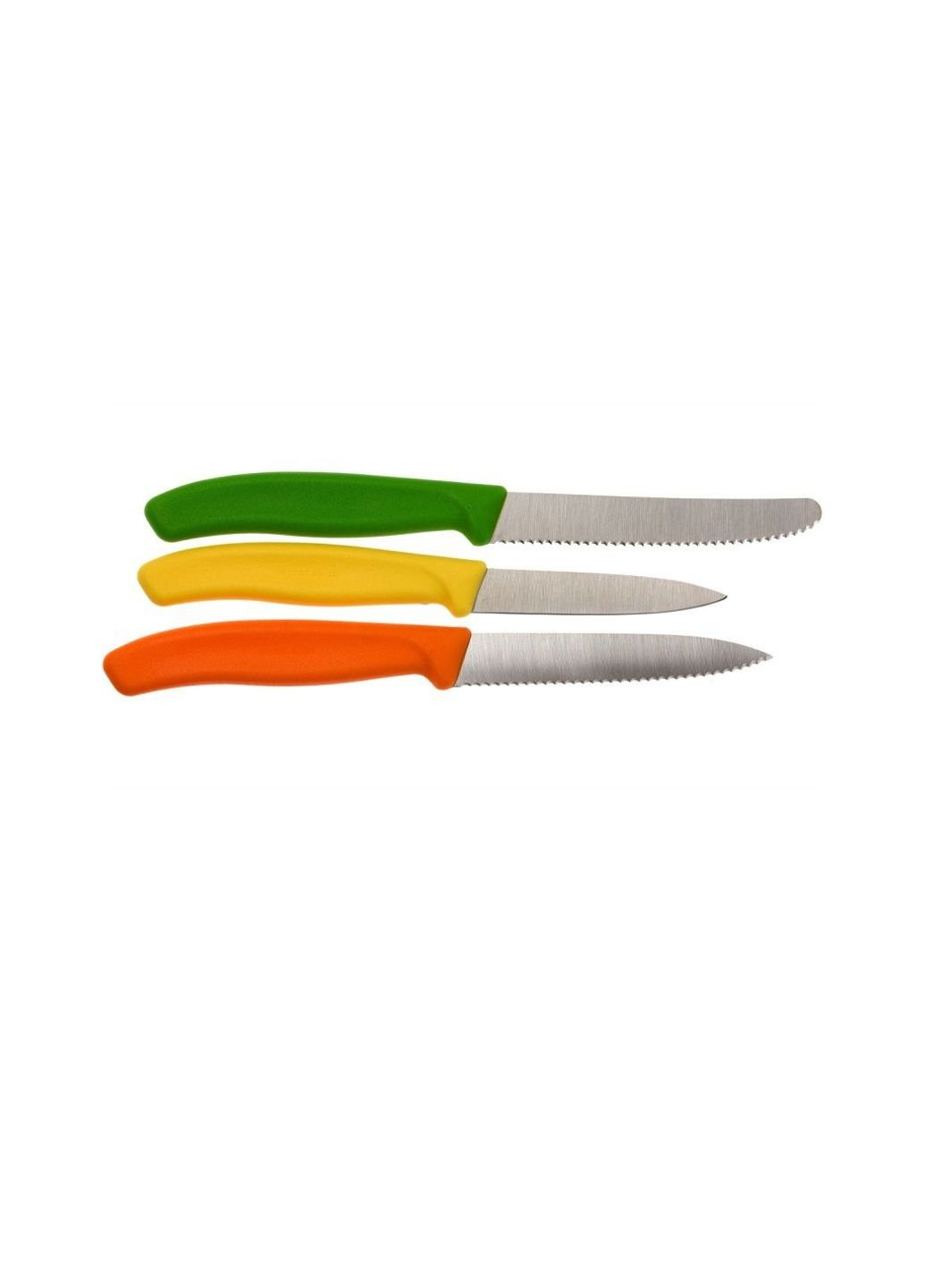 Набор ножей SwissClassic Paring Set 3 шт Color (6.7116.31G) Victorinox комбинированные,