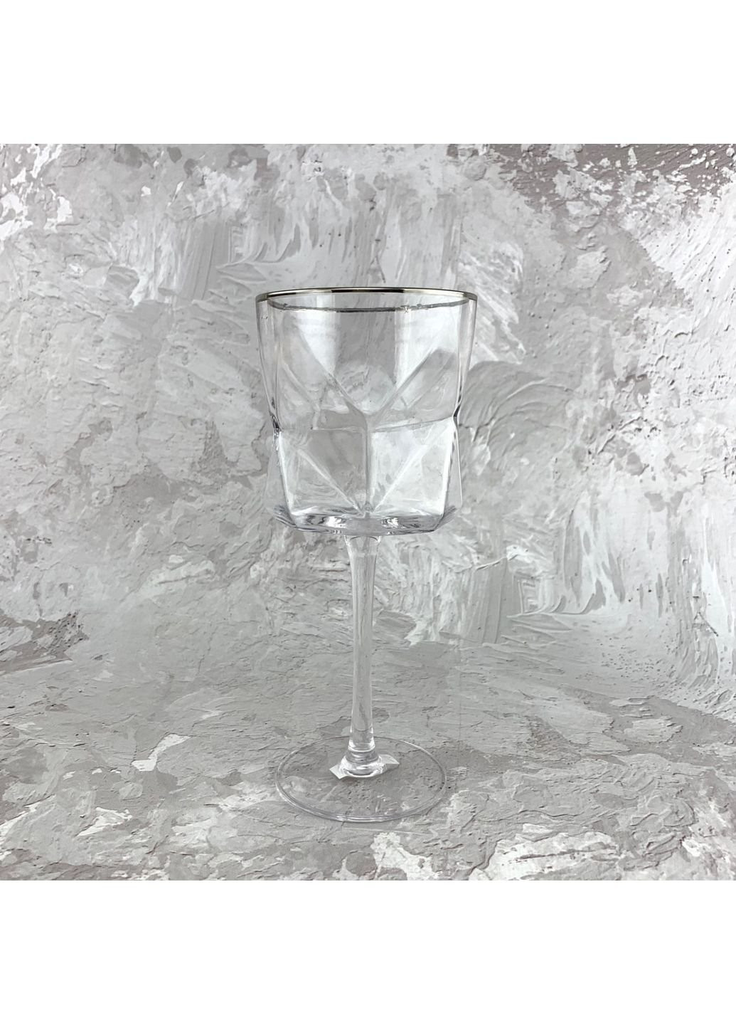 Бокал для вина Прозрачная Геометрия OLGS1002 350 мл Olens (253625844)