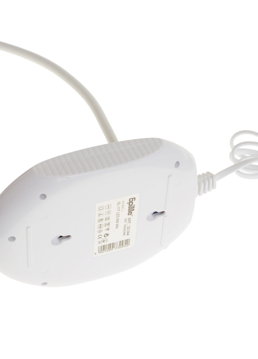 Настільна світлодіодна лампа SL-117 LED 6W WH Brille (253881825)