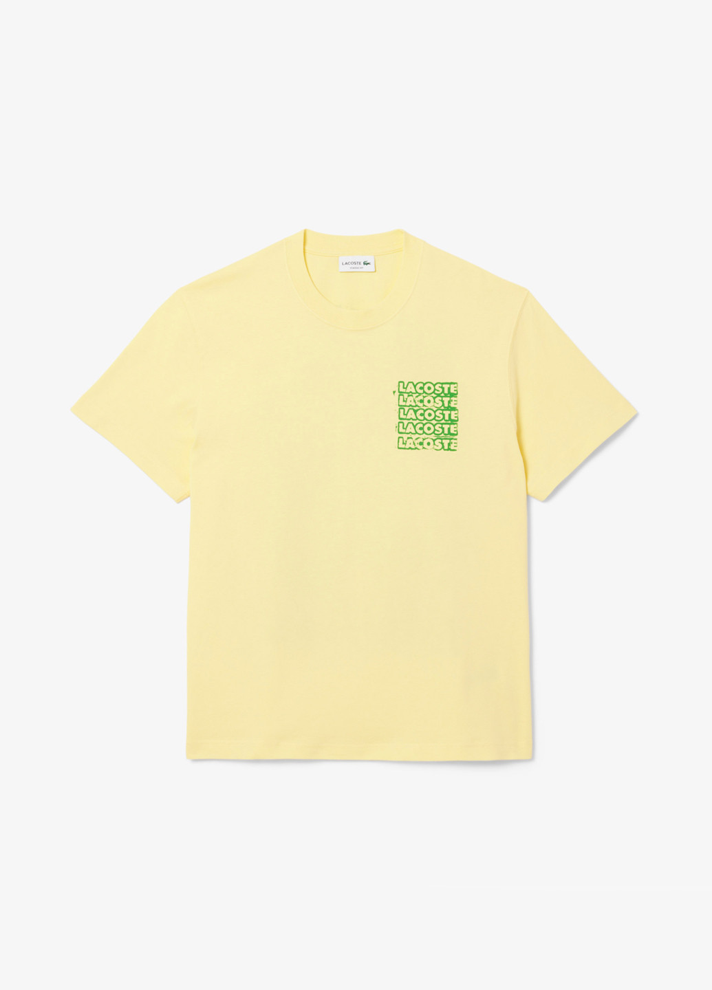 Жовта футболка Lacoste